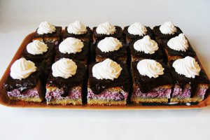 Prajitura cu mousse de afine