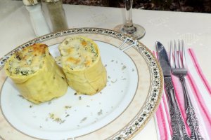 Rotolo di ricotta e spinaci