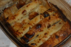 Clatite cu branza la cuptor