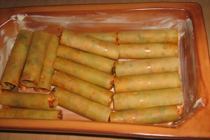Cannelloni cu carne de pui