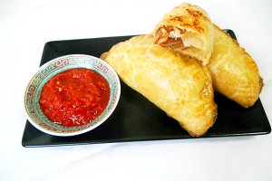 Empanadas cu ciuperci,muşchi file şi cabanos