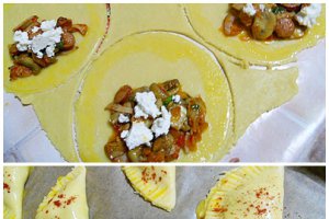 Empanadas cu ciuperci,muşchi file şi cabanos