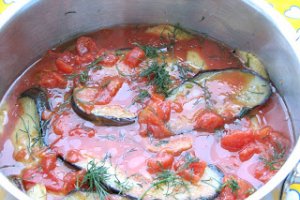 Musaca de vinete si cartofi