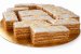 Desert prajitura cu foi, miere si crema de lamaie-2