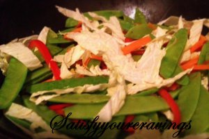 Stir-fry cu legume chinezești