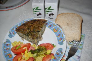 Ciuperci cu urzici la cuptor