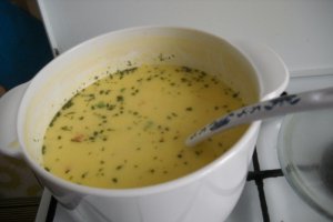 Ciorba de pui a la grec