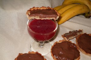 Minitarte cu banane