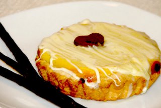Tarta cu ricotta si ciocolata alba