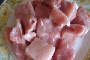 Mâncare de praz cu carne de porc