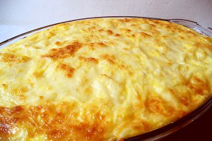 Paste cu  brânză la cuptor