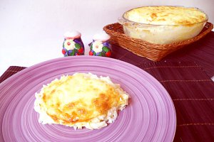 Paste cu  brânză la cuptor