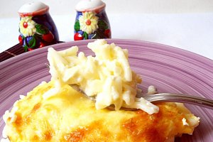 Paste cu  brânză la cuptor