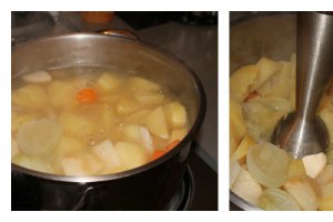 Supă-cremă de cartofi
