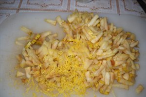 Budinca de orez cu pere