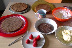 Tort Rosette Padurea Neagra