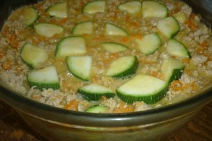 Musaca de zucchini (dovlecei) cu carne tocata la cuptor