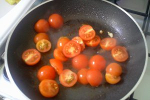 Penne cu dovlecei si piept de pui