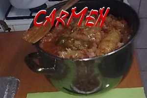 Sarmalute cu carne de porc si kaizer.