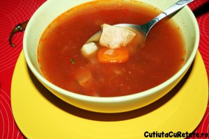 Ciorba de porc cu zeama de varza
