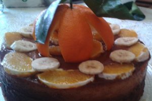 Tort cu crema de zahar ars