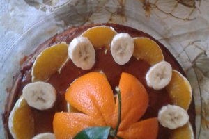 Tort cu crema de zahar ars