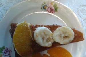 Tort cu crema de zahar ars
