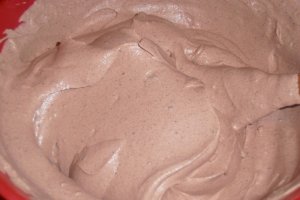 Tort de inghetata cu ciocolata, zmeura si bezea