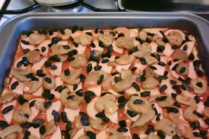 Pizza cu blat de conopida