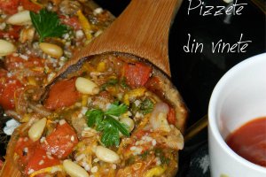 Pizzete din vinete