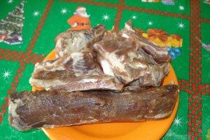 Chiftelute de cartof cu costita si muschiulet afumat