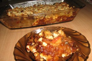 Crumble de mere
