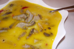 Ciorba falsa de burta ( cu ciuperci pleurotus )