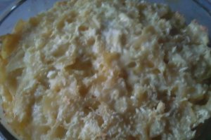 Paste cu branza si smantana la cuptor