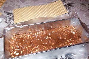 Ciocolata de casa cu orez expandat