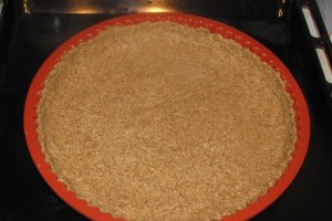 Tarta cu mere si piersici