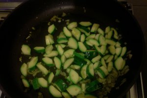Risotto cu creveti si dovlecei