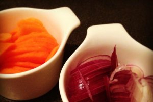 Peşte în curry verde thailandez