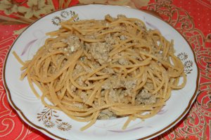 Spaghete integrale cu ton