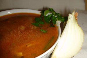 Ciorba taraneasca de pui