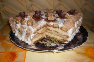 Tort aniversar 55 Tiramisu, reţetă originală