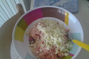 Ardei umpluti cu piept de pui si risotto