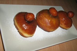 Gogosi cu jeleu de kiwi