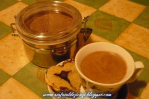 Mix pentru ciocolata calda (pudra, home made)