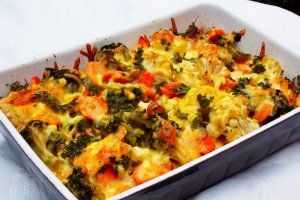 Legume gratinate la cuptor