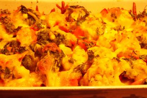 Legume gratinate la cuptor