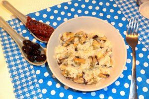 Risotto cu scoici