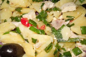 Salata de cartofi cu tofu