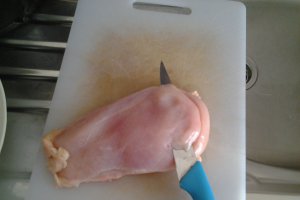 Piept de pui la gratar