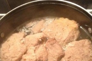 Snitele de soia (cu ou sau de post)